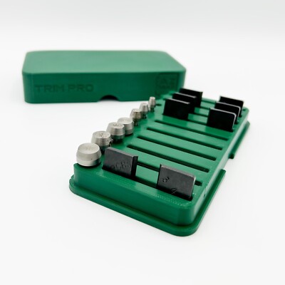 Shell Holder and Pilot Rack with Protective Lid   Compatible with RCBS Trim Pro