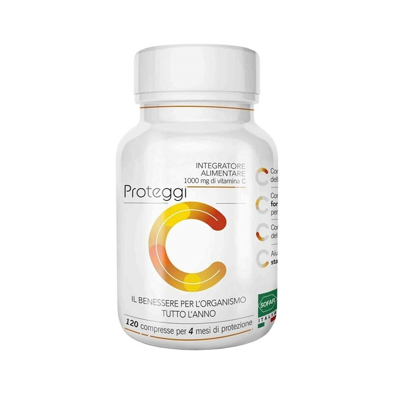 SOFAR Proteggi C 120 Compresse - Integratore Di Vitamina C