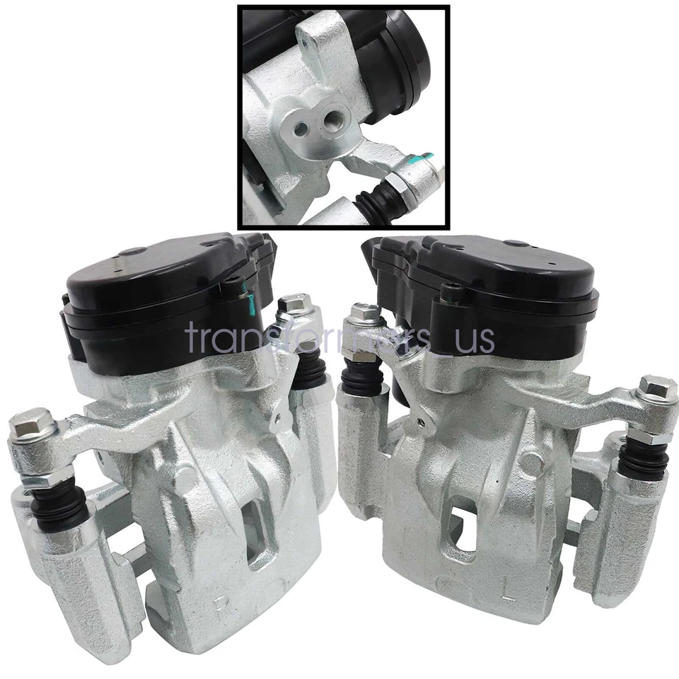 Rear 2pcs Disc Brake Caliper For Mazda CX-5 2016-2021 L4 2.5/2.0L With Motor - Image 3 of 4