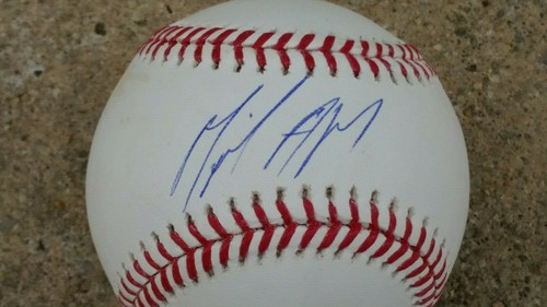 Miguel Andujar Signed Official Rawlings MLB Baseball Steiner Sports COA Yankees - Picture 2 of 7