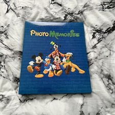 vintage Disney Mickey Mouse Scrapbook Photo Album Pages