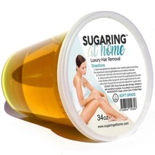 Sugaring Waxing Soft Paste 34oz. made for Legs and Large Areas for Strip use