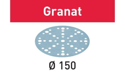 Festool Schleifscheibe Granat STF D150/48 P40-P500 GR/10-100 für RO150 ES150 ETS