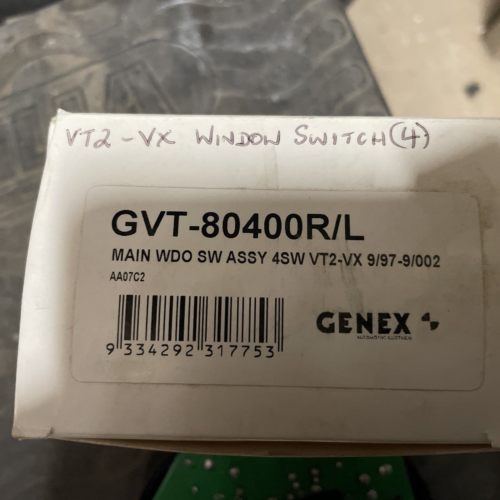 GENEX GVT-80400R/LMaster/Main Window Switch fits VT2-VX COMMODORE #B09 - Picture 4 of 5