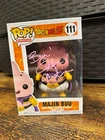 JSA Signed Josh Martin Funko Pop! Vinyl: Dragon Ball Majin Buu #111 w Protector