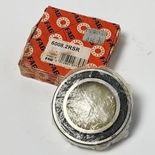NEW FAG 6008-2RSR Double Seal Deep Groove Radial Ball Bearing