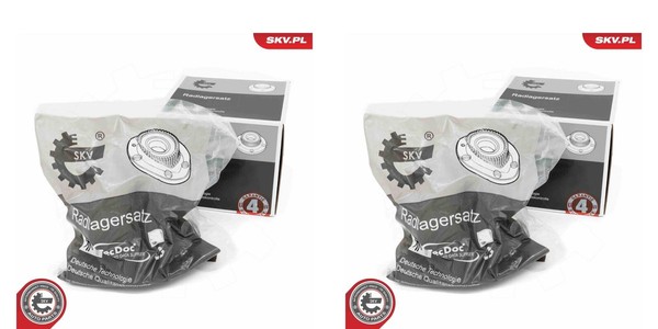 Esen SKV 2X Radnabe Radlagersatz Vorderachse FüR Nissan Patrol VI Y62-image