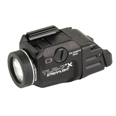 Streamlight TLR-7X 500 Lumens 1.5 Hr Runtime High/Low Switch 1 CR123A Battery