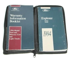 1994 Ford Explorer Factory Original Glovebox Operators Owners Manual Portfolio