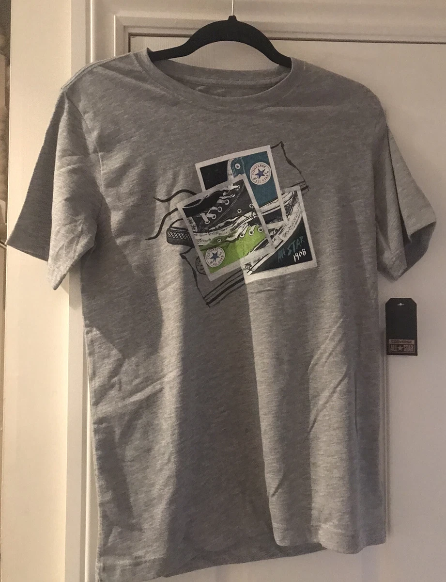 Boys store converse shirt