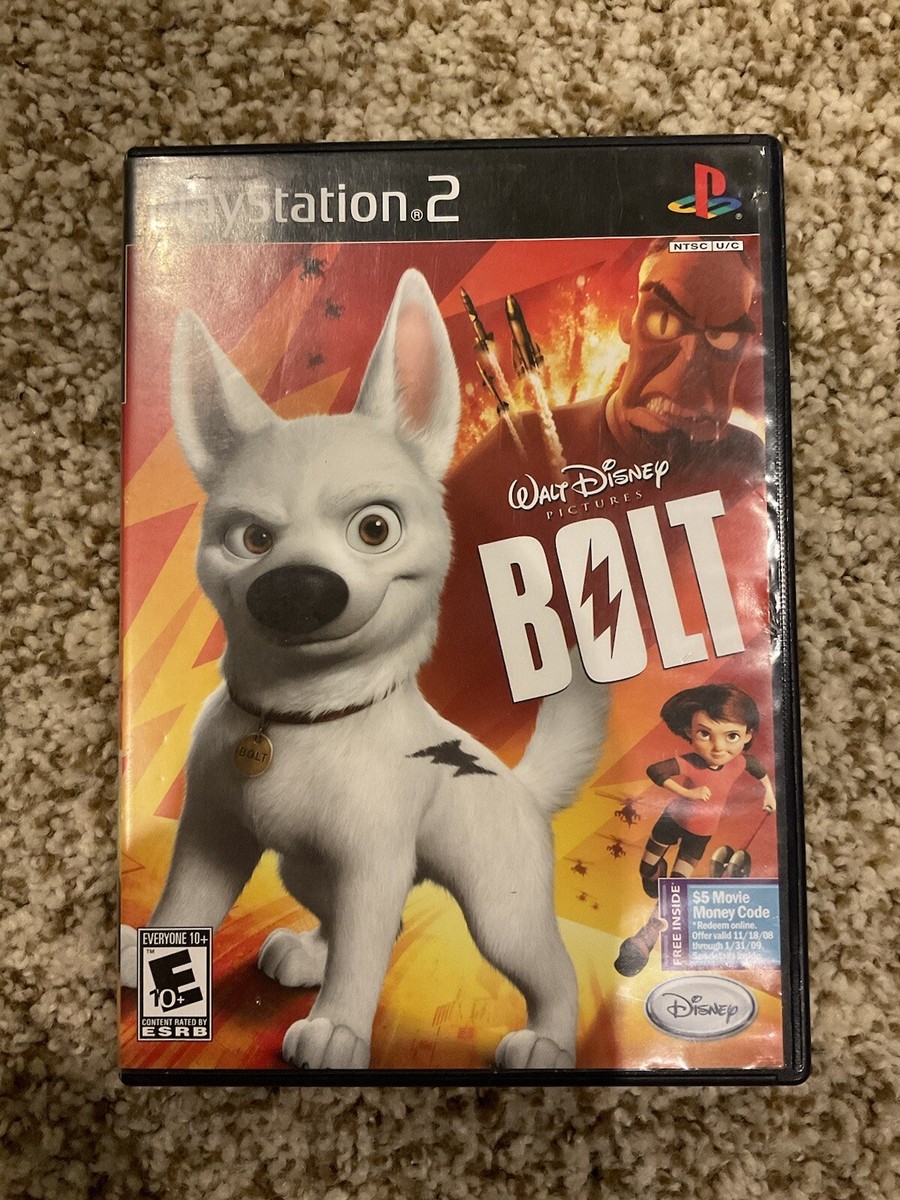 Walt Disney Bolt (Sony PlayStation 2, 2008) PS2 Complete CIB