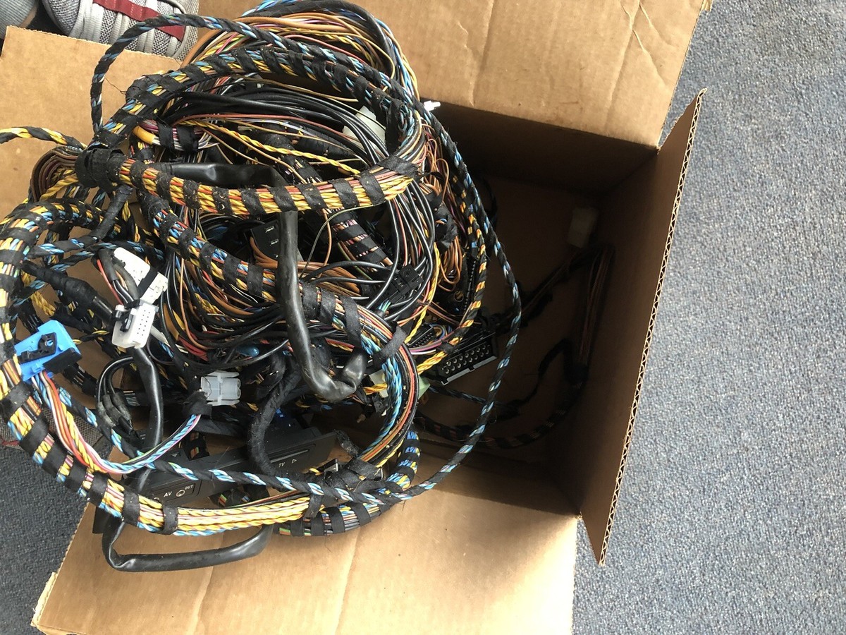 BMW E38 TV AUX Navigation DSP Audio cable 740iL 750iL E39 528i