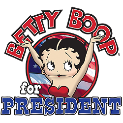 ALTRA t Shirt S to 2xl 3xl BETTY BOOP for PRESIDENT political fun umor Adult