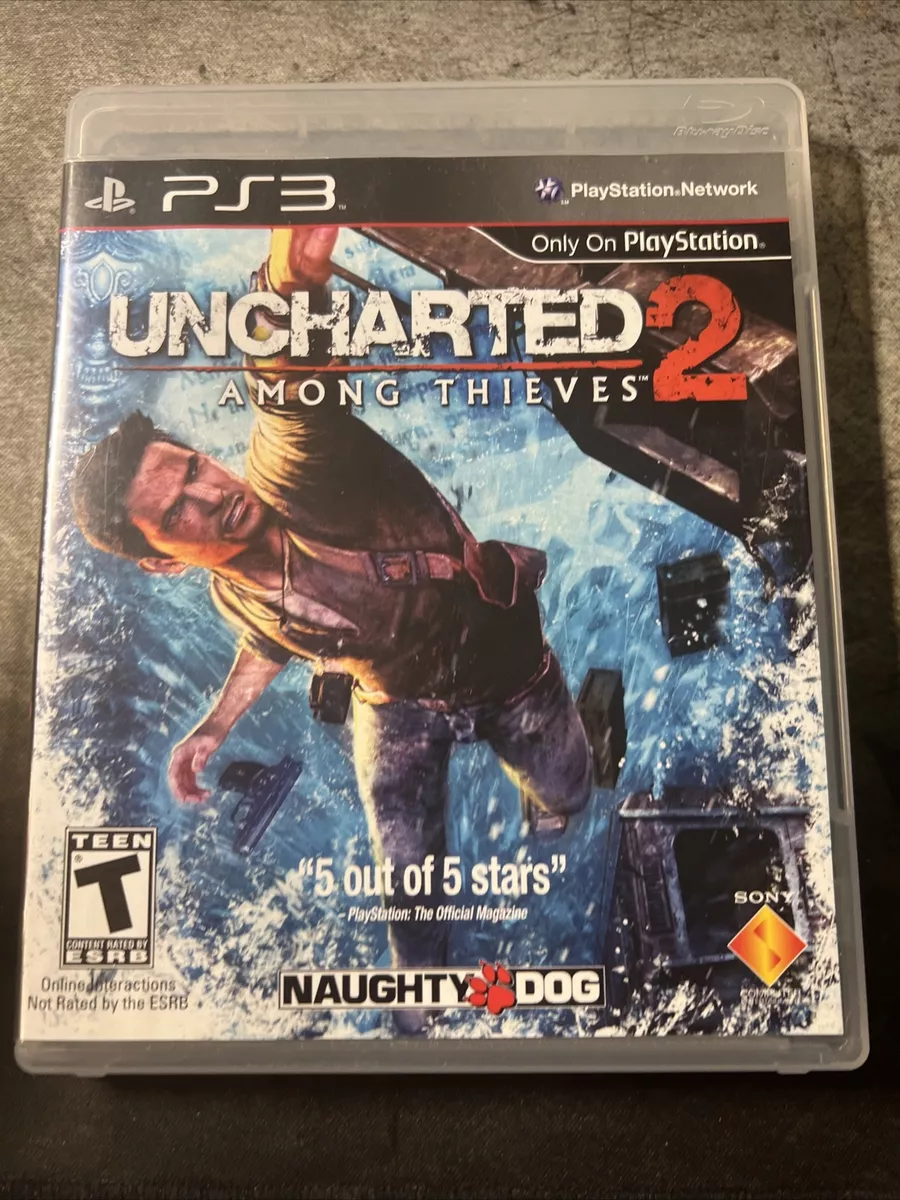 Uncharted 2: Among Thieves (Sony PlayStation 3, 2009) for sale