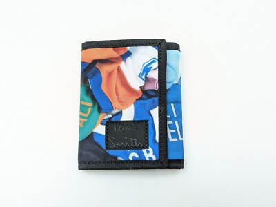 Paul Smith Wallet BNWT Mainline Cycling Jersey Tri-Fold Cycle