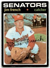 1971 Topps Jim French Washington Senators #399