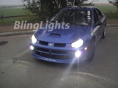 White LED Halo Fog Lamps driving light kit for 2003-2005 Dodge Neon SRT-4