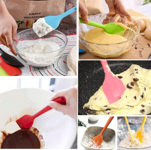 Heat-Resistant Silicone Spatula - Non-Stick Seamless Design for Baking & Mixing - Picture 6 of 15