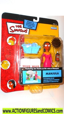 The SIMPSONS world of springfield MANJULA 2004 series 15 playmates