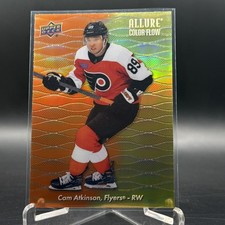 2023-24 Upper Deck Allure - Color Flow Cam Atkinson #CF-15 Orange Yellow