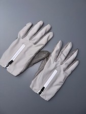 Hestra Hairsheep Women  s Leather Gloves Size 7 Reflective Zip