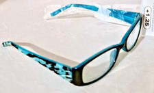 MAGNIVISION IVORY BLU READING GLASSES 1.25 NWT