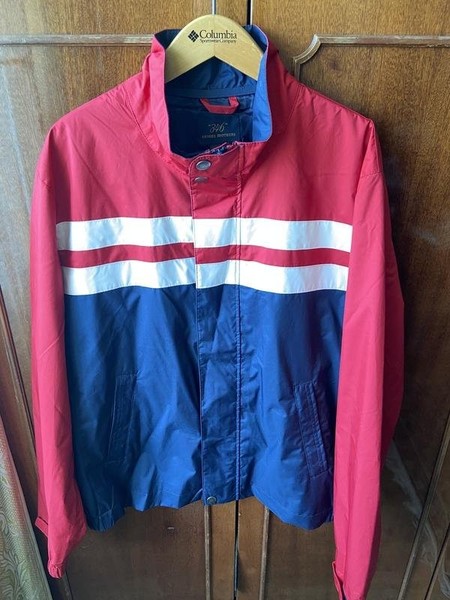 Men Brooks Brothers Jacket Red Polyester 42 / XL /