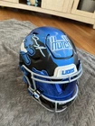 Aidan Hutchinson Signed Detroit Lions Riddell Football Helmet BAS Speed Flex