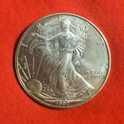 1997 American Silver Eagle 1 oz .999 Fine Silver *854*