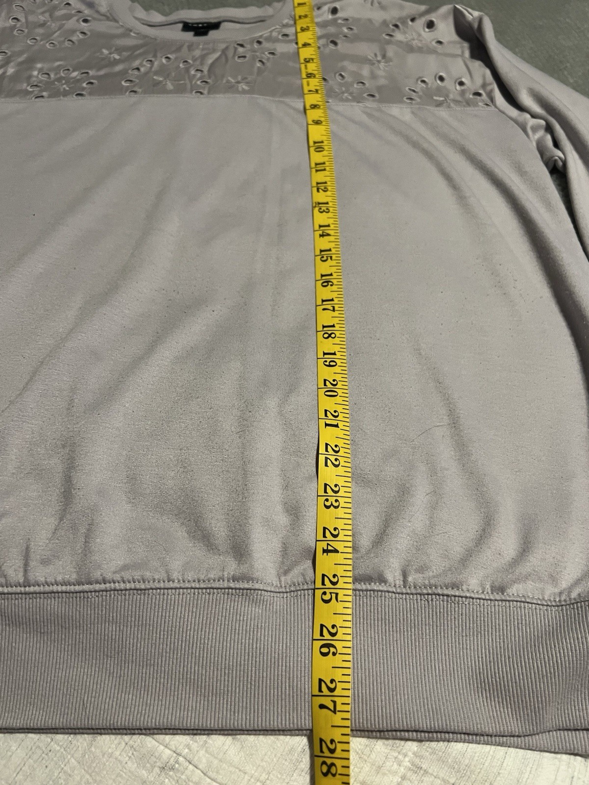 Torrid Light Gray Pullover Lightweight Sweater, S… - image 6