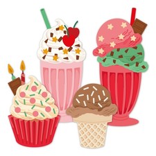 HALF THE RETAIL PRICE Honey Bee Stamps LOVELY LAYERS CUPCAKES. Never Used.