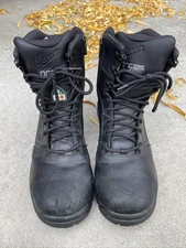 8.5 D DANNER LOOKOUT EMS/CSA SIDE-ZIP WATERPROOF SAFETY TOE BOOTS 23826 BLACK