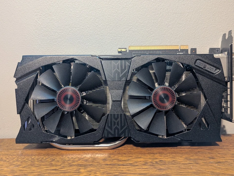 ASUS STRIX GTX 970 DirectCU II OC 4GB Graphics Card Tested Working  - Image 2 of 4