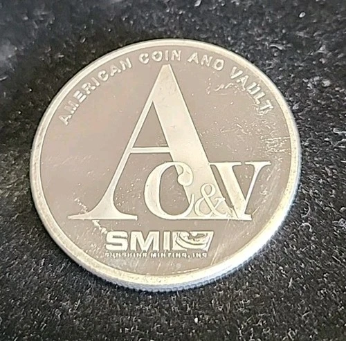 American Coin & Vault SMI USA 1oz One Troy Ounce 999 Silver Round Bullion
