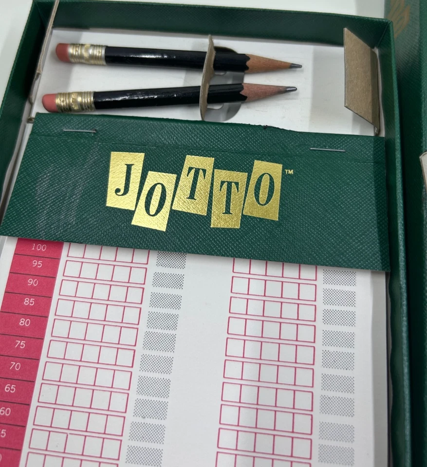 VINTAGE JOTTO 1972 Secret Word Game by Selchow & Righter From Maker of Scrabble - Image 4 of 4