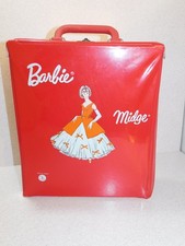 Barbie: NICE Vintage RED BENEFIT PERFORMANCE Case Made In France 