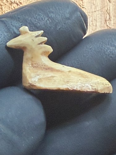 Tomachee Artifacts 👣 ESKIMO INUITS RARE GAMBLING GAME FOWL BERING SEA🔥