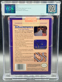 Disney Adventures Magic Kingdom Nintendo NES OVAL SOQ Scell&eacute; PSA 9.6 A+ NON WATA
