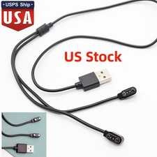 2-in-1 Magnetic Charging Cable for Huawei Smart Glasses 1-to-2 Splitter US Stock