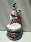 Vintage 1994 COCA COLA POLAR BEAR Wind Up MUSIC BOX Heritage Collection