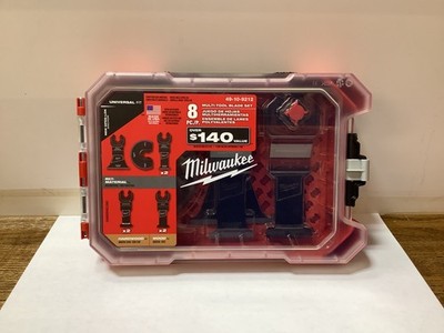 Milwaukee 49-10-9212 8 Piece Multi-Tool Blade Kit Open-Lok Anchor Universal Fit