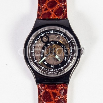 Swatch Automatic 1993 - SAB102 - BLACK CIRCLES - New