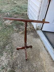 The Bombay Company Cherry Finish Petite Quilt Rack Clothes Valet