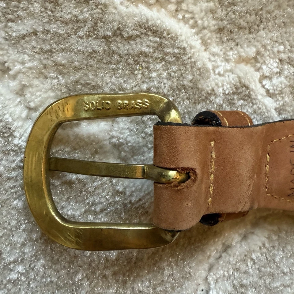 Cinturón de golf FSU Florida State University Seminoles CUERO Zep PRO 34 hecho en EE. UU. Foto 3 de 4