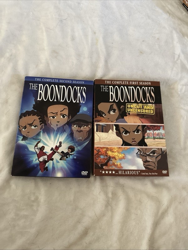 The Boondocks Complete First & Second Season DVD Uncut and Uncensored Bundle