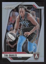 2024 Panini Prizm WNBA #36 Tina Charles Silver Prizms