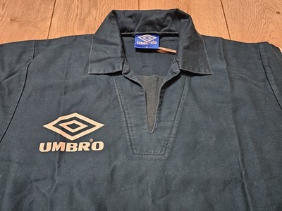 VINTAGE UMBRO 90s PRO TRAINING DRILL TOP FOOTBALL SWEATSHIRT
