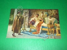 Postcard illustrator S. Alessandrelli - Quo Vadis? - Vinicio e Petronio 1910