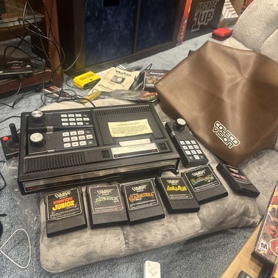 Coleco ColecoVision Console / W Extra Controller & 6 Games