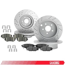 293mm Front & 274mm Rear Rotors Brake Pads for Subaru Forester XV Crosstrek